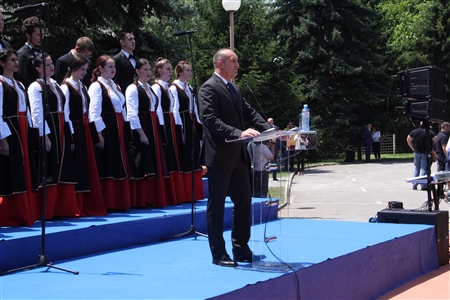 Първа копка за паметника на славянските първоучители